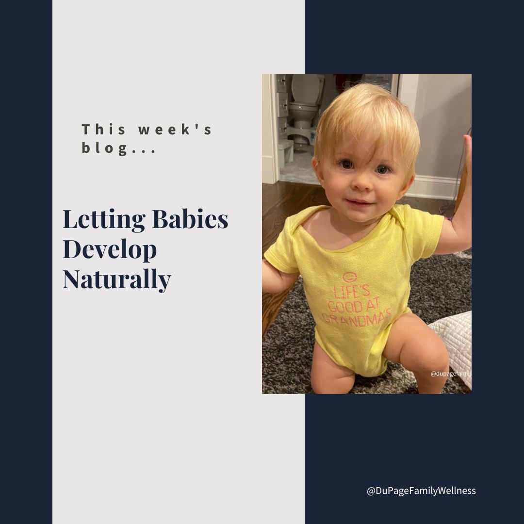 Letting babies develop naturally blog cover