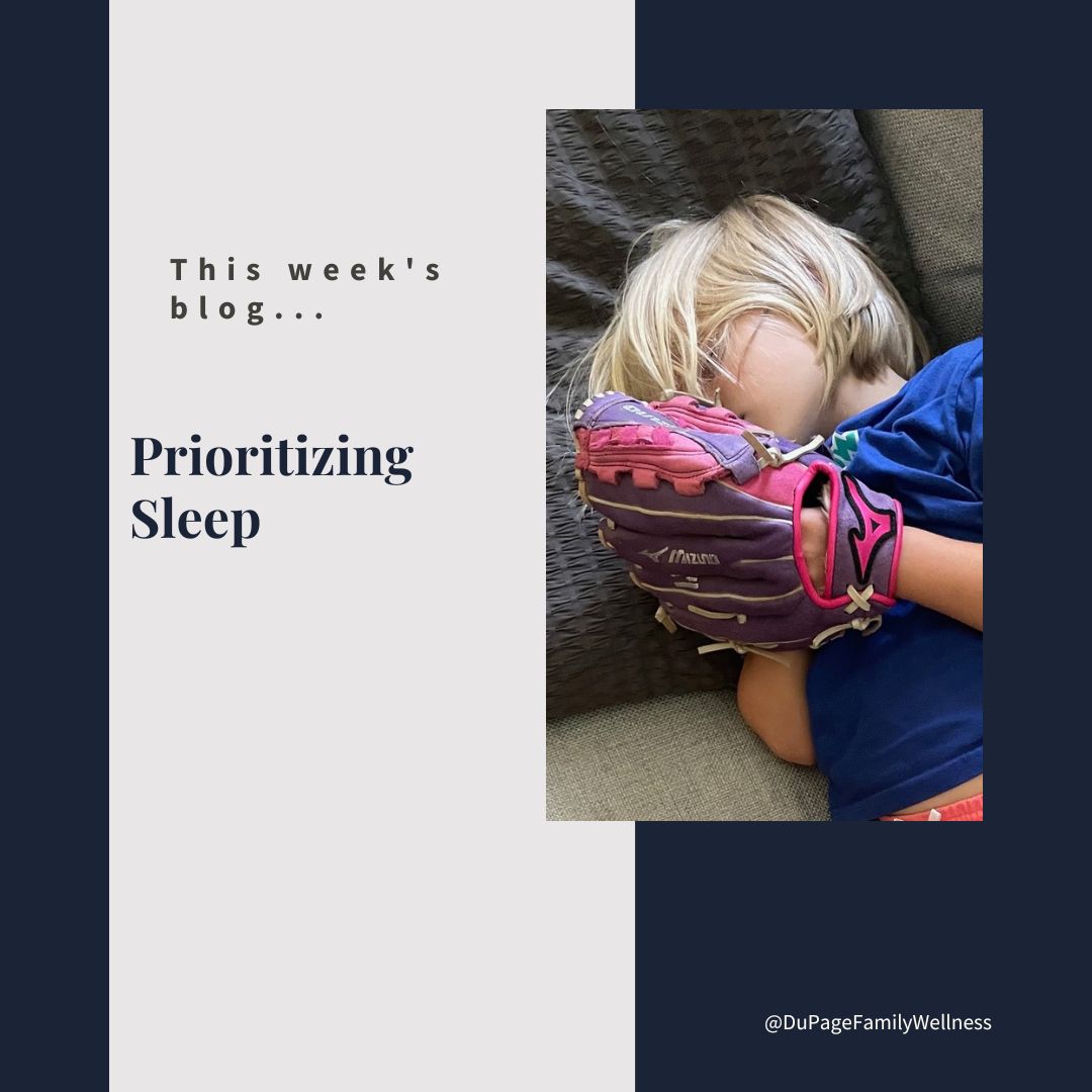 prioritizing sleep blog cover