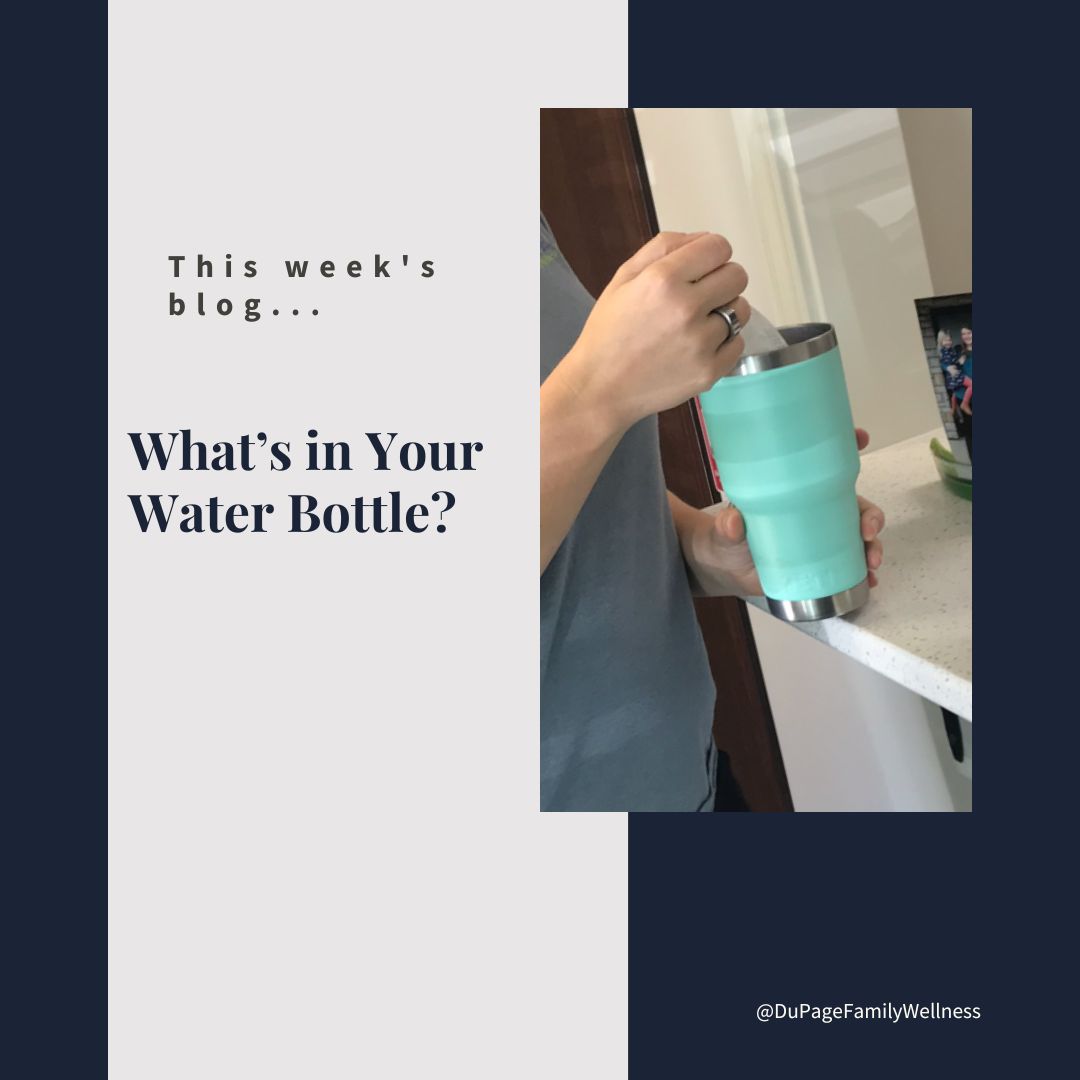 whats in your water bottle